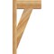 Ekena Millwork Traditional Block Rough Sawn Outlooker, Western Red Cedar, 6"W x 14"D x 26"H OUT06X14X26TRA05RWR - alternate 2